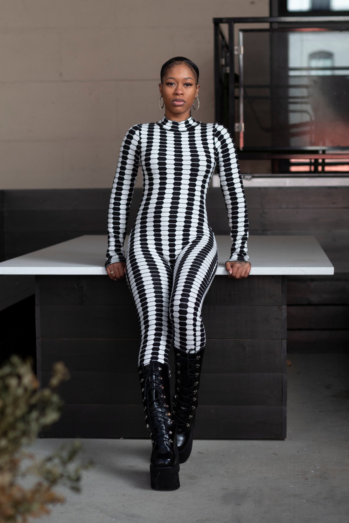 The Dotted Line Jumpsuit