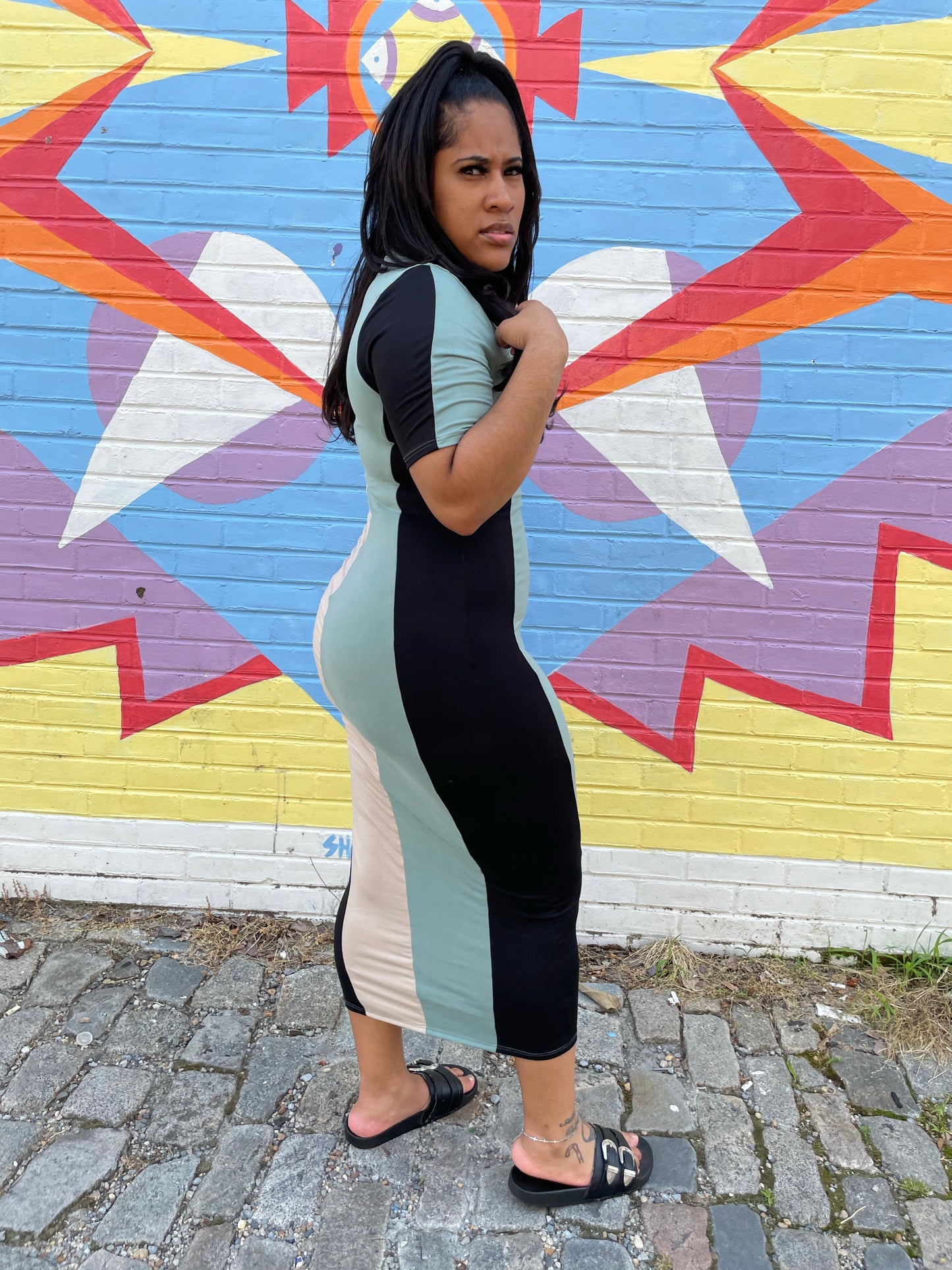Sage me dress