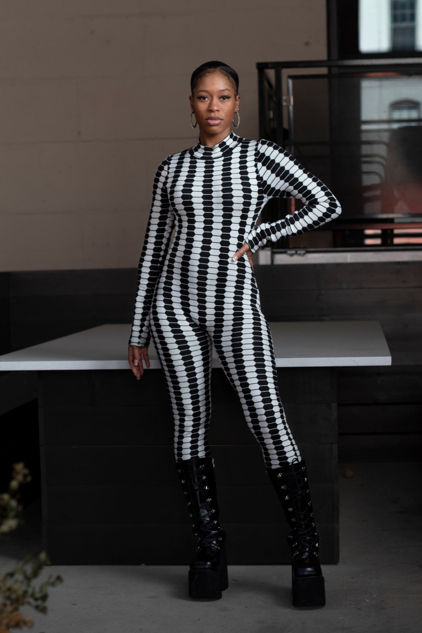 The Dotted Line Jumpsuit