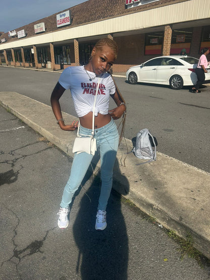 Diamonds straight leg jeans
