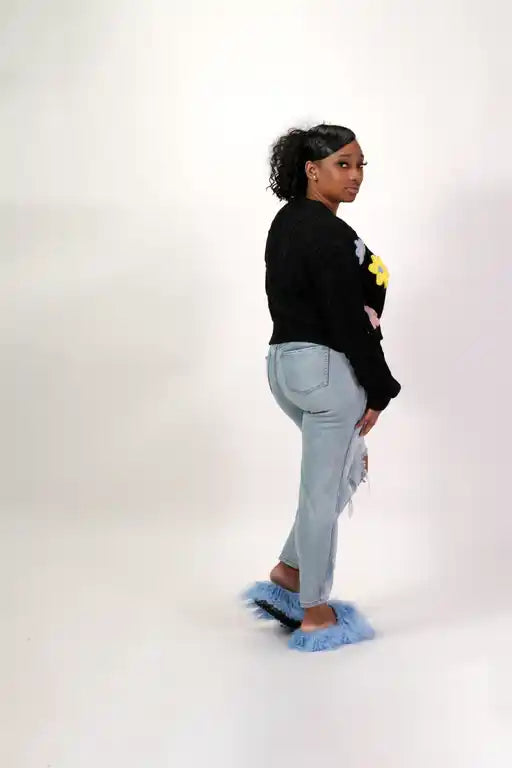 The Flower Knitted Cardigan