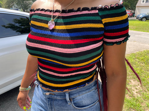 Diva Stripes Top